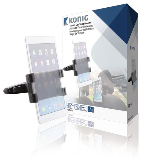 K ouml;nig knm-fctm12 uchwyt samochodowy na tablet 360 stopni; obrotowy i uchylny 0,7 kg