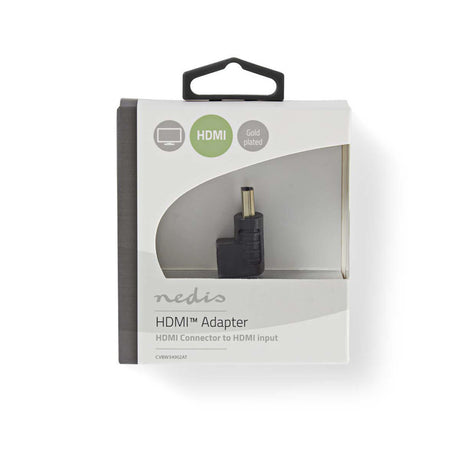 Nedis cvbw34902at adapter hdmi złącze hdmi kątowe 270° - hdmi żeńskie