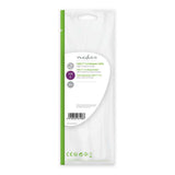Nedis ccgp60600bk01 Kabel USB 2.0 typ-c męski - męski 0,1 m czarny