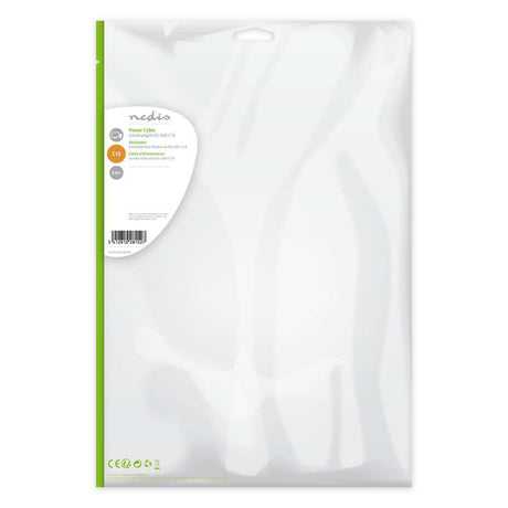 Kabel zasilający Nedis cegp10030bk50 schuko męski - iec-320-c13 5,0 m czarny