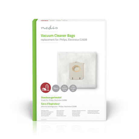 Nedis dubg220aep12 worek do odkurzacza philips, electrolux e200b