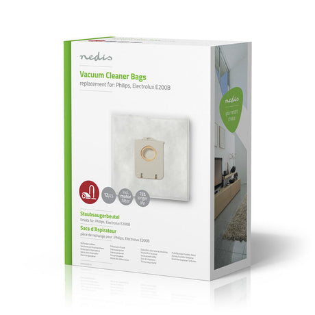 Nedis dubg220aep12 worek do odkurzacza philips, electrolux e200b