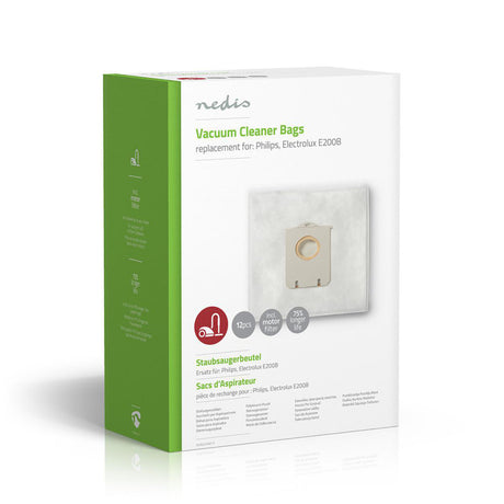 Nedis dubg220aep12 worek do odkurzacza philips, electrolux e200b