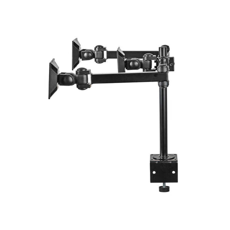 Ergonomiczny uchwyt do monitora Nedis ergotmm100bk, trzy ramiona monitora, obrotowy i uchylny, czarny