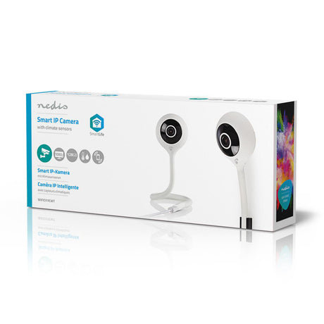 Nedis wifici11cwt inteligentna kamera ip Wi-Fi z czujnikiem klimatu Full HD 1080p