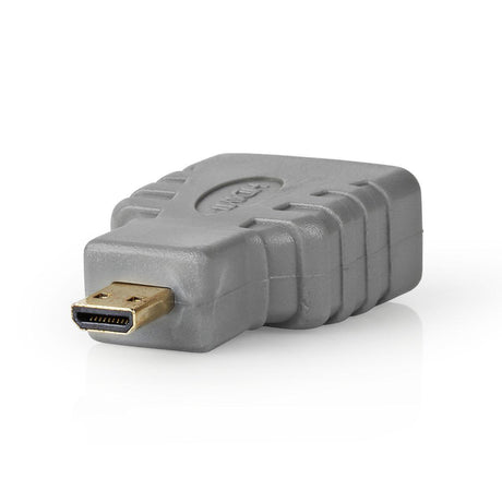 Bandridge BVP130 Adapter HDMI Złącze mikro HDMI - HDMI żeńskie, szare