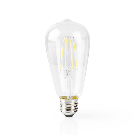 Nedis wifilf10wtst64 inteligentna żarówka LED Wi-Fi e27 st64 5 w 500 lm