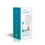 Nedis wifilf10wtst64 inteligentna żarówka LED Wi-Fi e27 st64 5 w 500 lm