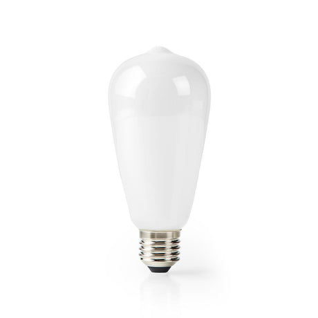 Nedis wifilf11wtst64 inteligentna lampa LED Wi-Fi e27 st64 5 w 500 lm biała