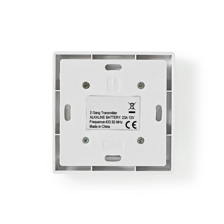 Nedis rfws20wt rf inteligentny włącznik światła podwójny