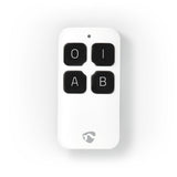 Inteligentny pilot Nedis Zbrc10wt Zigbee z 4 przyciskami i baterią w kolorze białym
