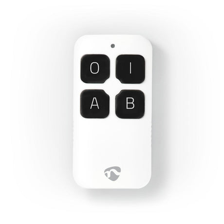Inteligentny pilot Nedis Zbrc10wt Zigbee z 4 przyciskami i baterią w kolorze białym