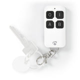 Inteligentny pilot Nedis Zbrc10wt Zigbee z 4 przyciskami i baterią w kolorze białym