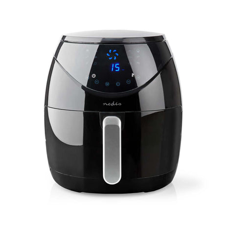 Frytkownica na gorące powietrze Nedis kaaf250ebk 6,5l 1800w czarna