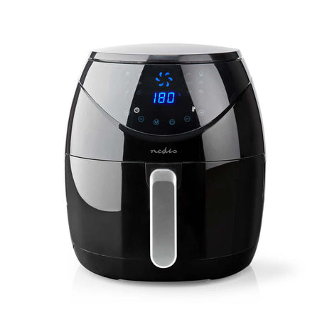 Frytkownica na gorące powietrze Nedis kaaf250ebk 6,5l 1800w czarna