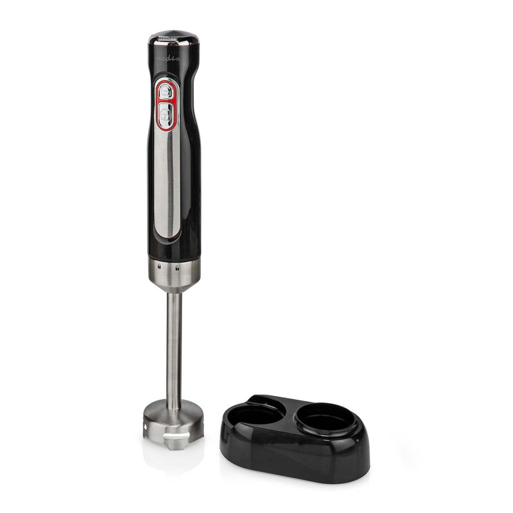 Blender ręczny Nedis Kahb600bk 100W srebrno-czarny