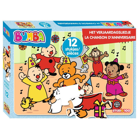 Puzzle Bumba z piosenką urodzinową 12 elementów