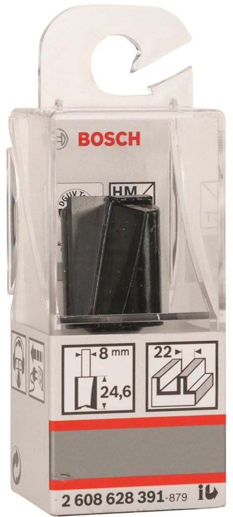 Bosch - frezy trzpieniowe 8 mm, d1 22 mm, l 25 mm, g 56 mm