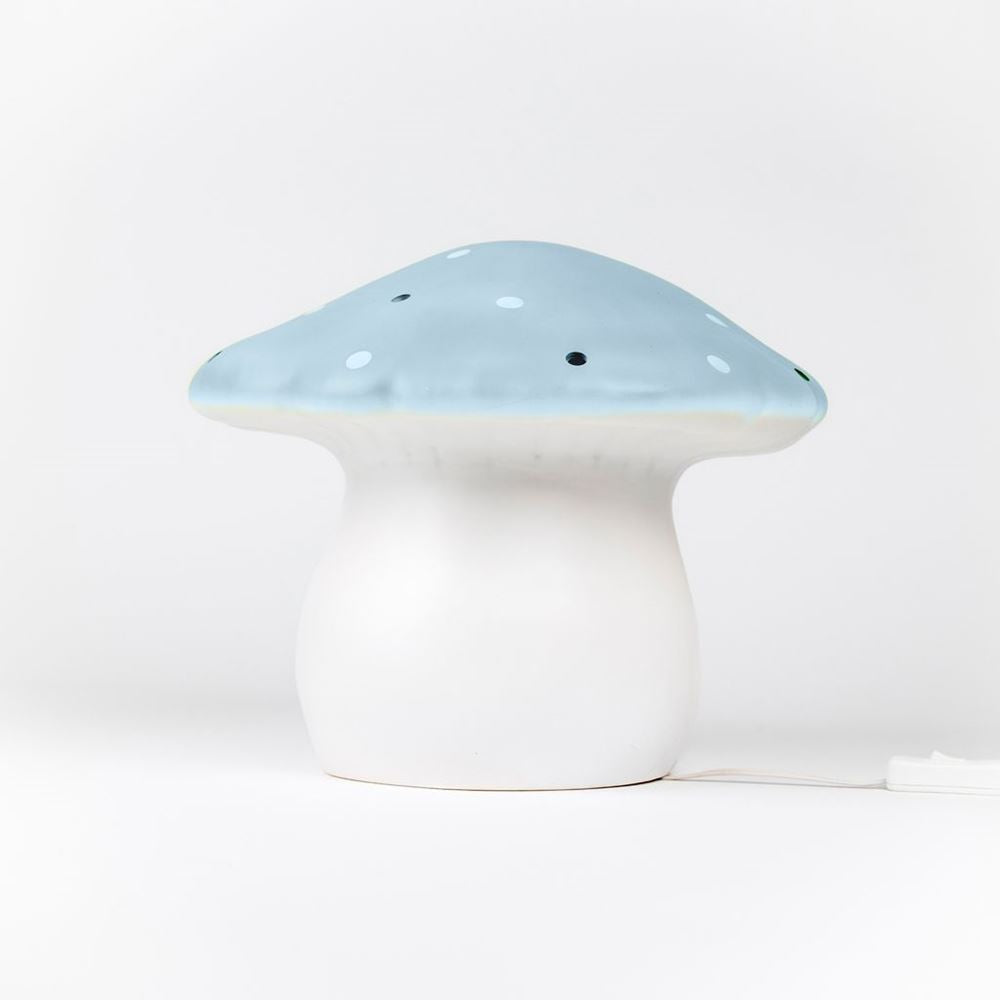 Egmont lamp paddenstoel blauw+dimmer.