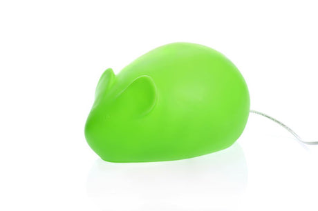 Lampa Egmont żelowa mysz zielona 28 cm.
