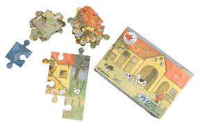 Puzzle 40 elementów Farma. 29,5x20x8 c