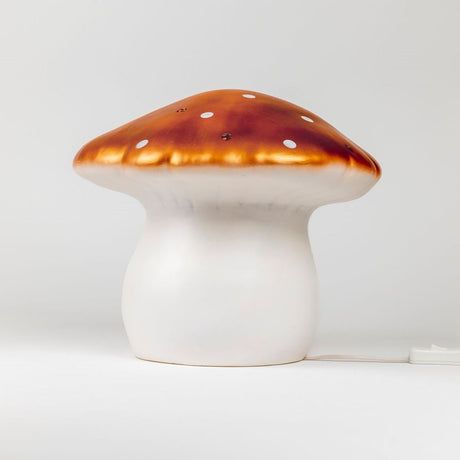Lampa Egmont grzybek miedziana + ściemniacz.