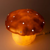 Lampa Egmont grzybek miedziana + ściemniacz.