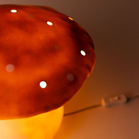 Lampa Egmont grzyb terra + ściemniacz.