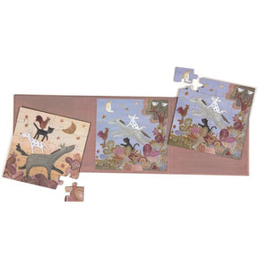 Puzzle magnetyczne Egmont Muzycy z Bremy.