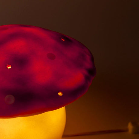 Lampa Egmont grzybkowa kostka + ściemniacz.