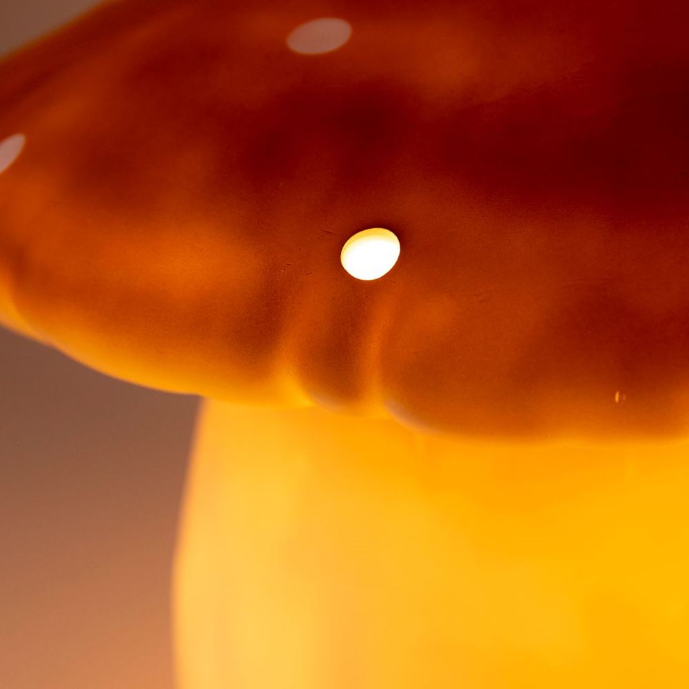 Lampa Egmont grzybowa czekoladowa + ściemniacz