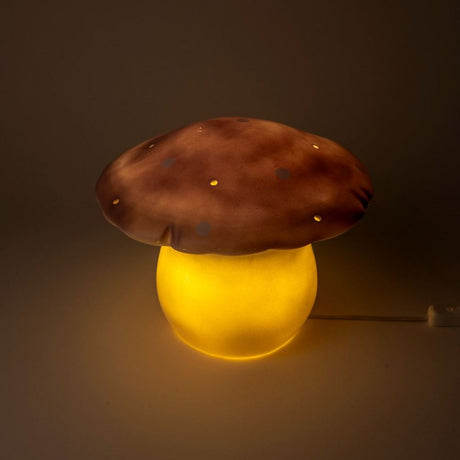 Lampa Egmont grzybkowa lawendowa + ściemniacz.