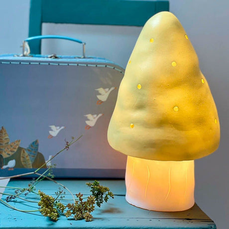 Lampa Egmont grzybek migdałowy + ściemniacz