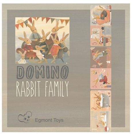 Królik z rodziny domino Egmont. karton fsc
