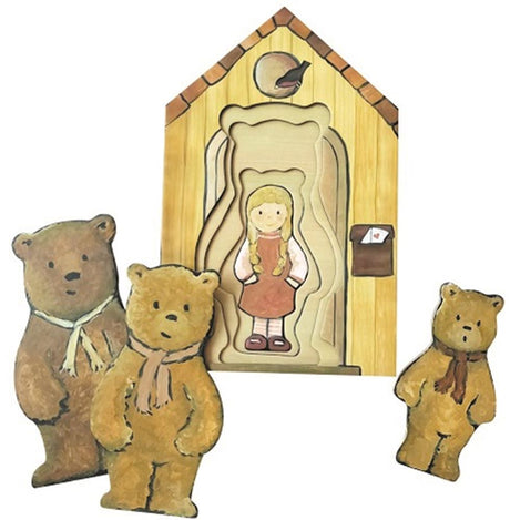 Puzzle warstwowe Egmont Złotowłosa. fsc ka