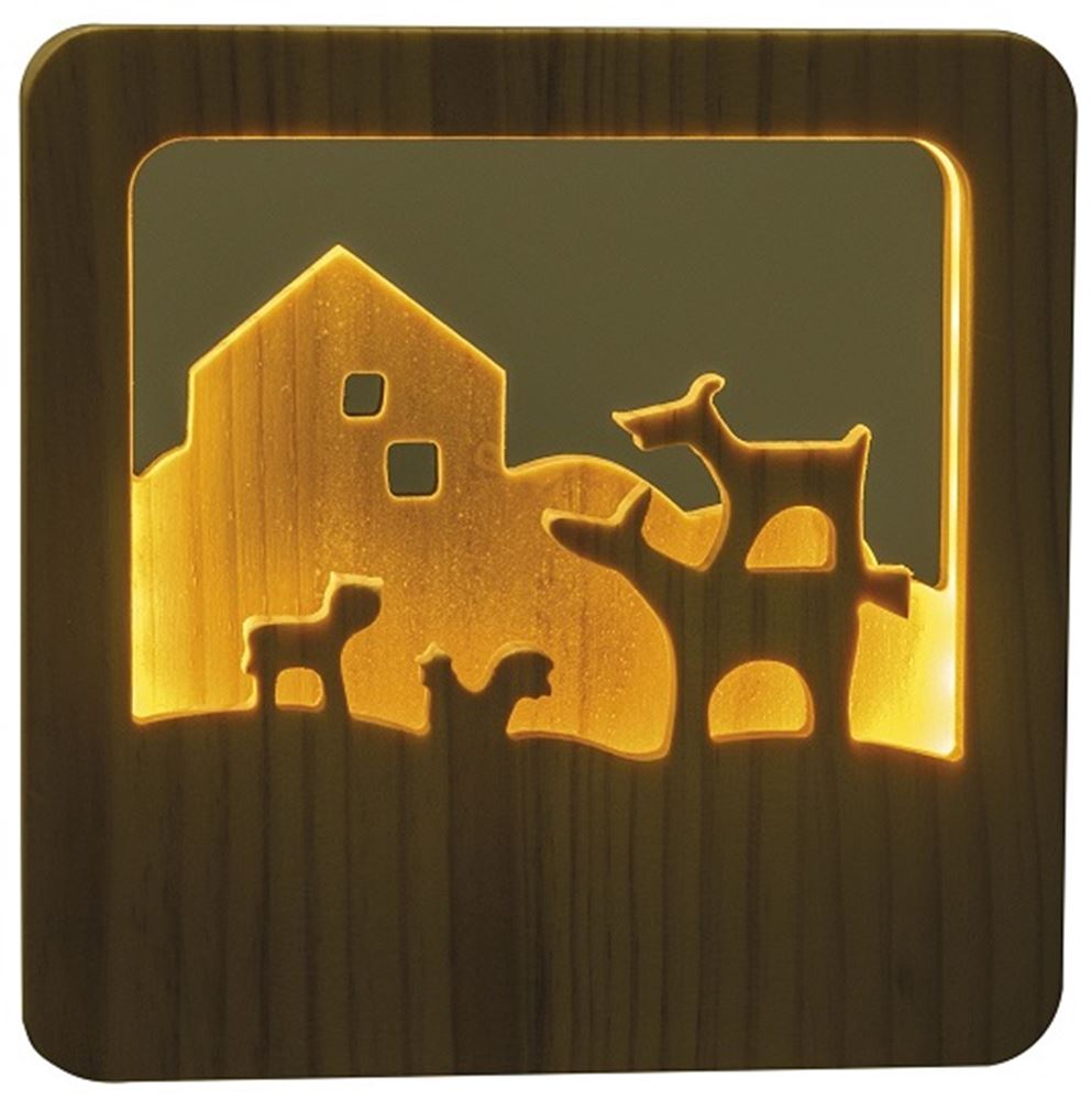 Lampka nocna Egmont dla muzyków z Bremy.
