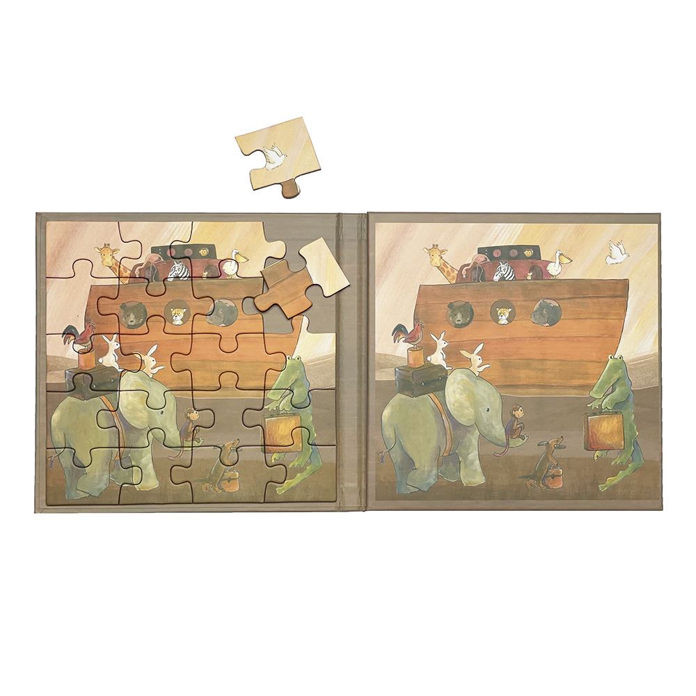 Puzzle magnetyczne Egmont Arka Noego 17,5x