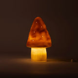 Lampa Egmont grzybkowa fioletowa + ściemniacz.