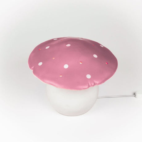 Lampa Egmont grzybkowa fioletowa + ściemniacz.