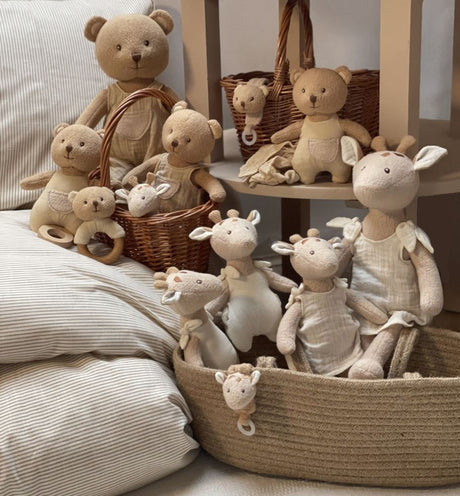 Przytulanka Egmont z bawełny organicznej. doudou bear m