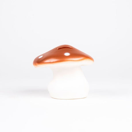 Skarbonka grzybkowa Egmont miedziana. 11cm