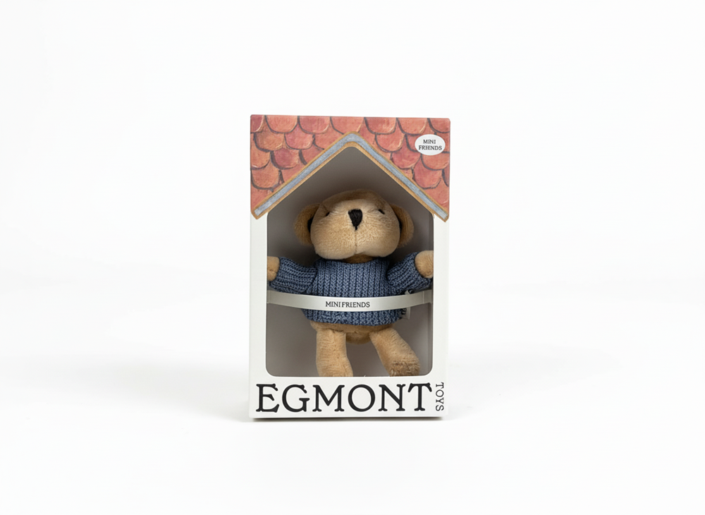 Egmont knuffel alexis de beer. 9 cm. 0+ | 5 stuks