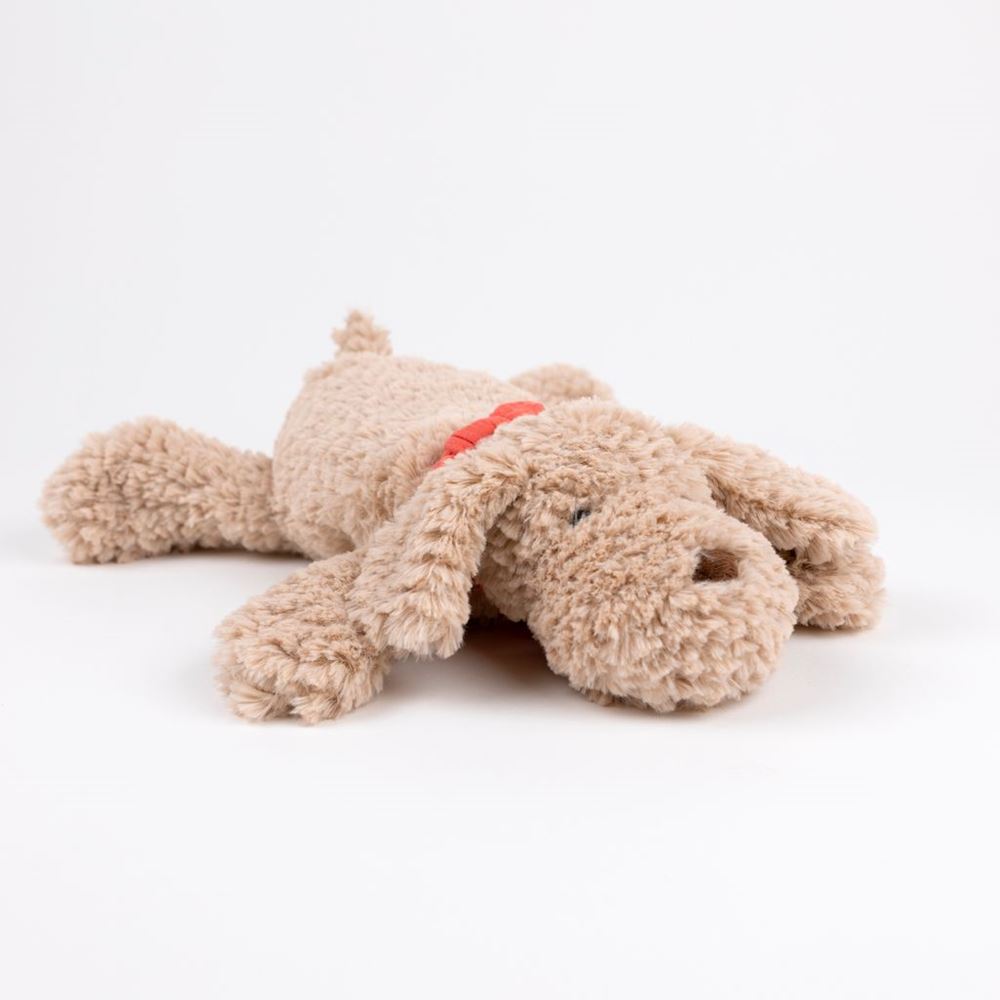 Abi egmont knuffel hond g, liggend 29 cm. | 2 stuks