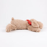 Abi egmont knuffel hond g, liggend 29 cm. | 2 stuks