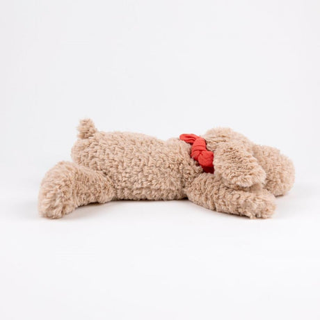 Abi egmont knuffel hond g, liggend 29 cm. | 2 stuks