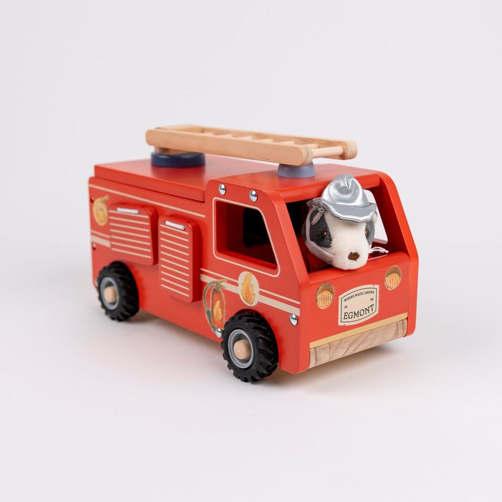 Egmont brandweerwagen met miniatuur figu | 2 stuks