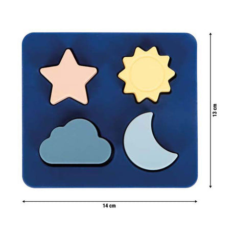 Mała stopa - puzzle silikonowe