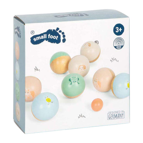 Mała stopa - jeu de boules towarzysze ogrodowi - 8 szt.