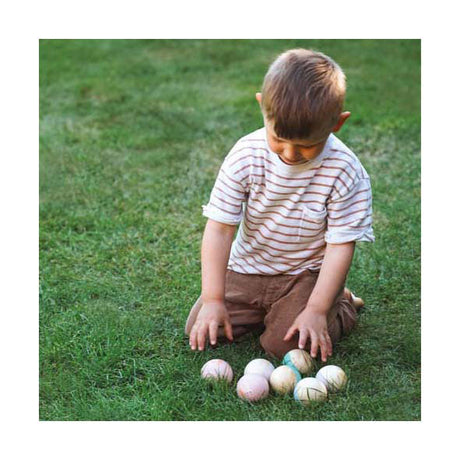Mała stopa - jeu de boules towarzysze ogrodowi - 8 szt.