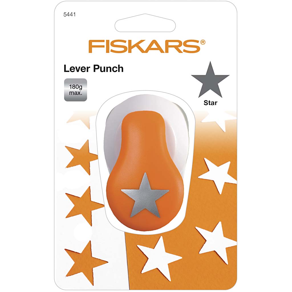 Firma Creativ Fiscars Figure Sponge Star, 25 mm